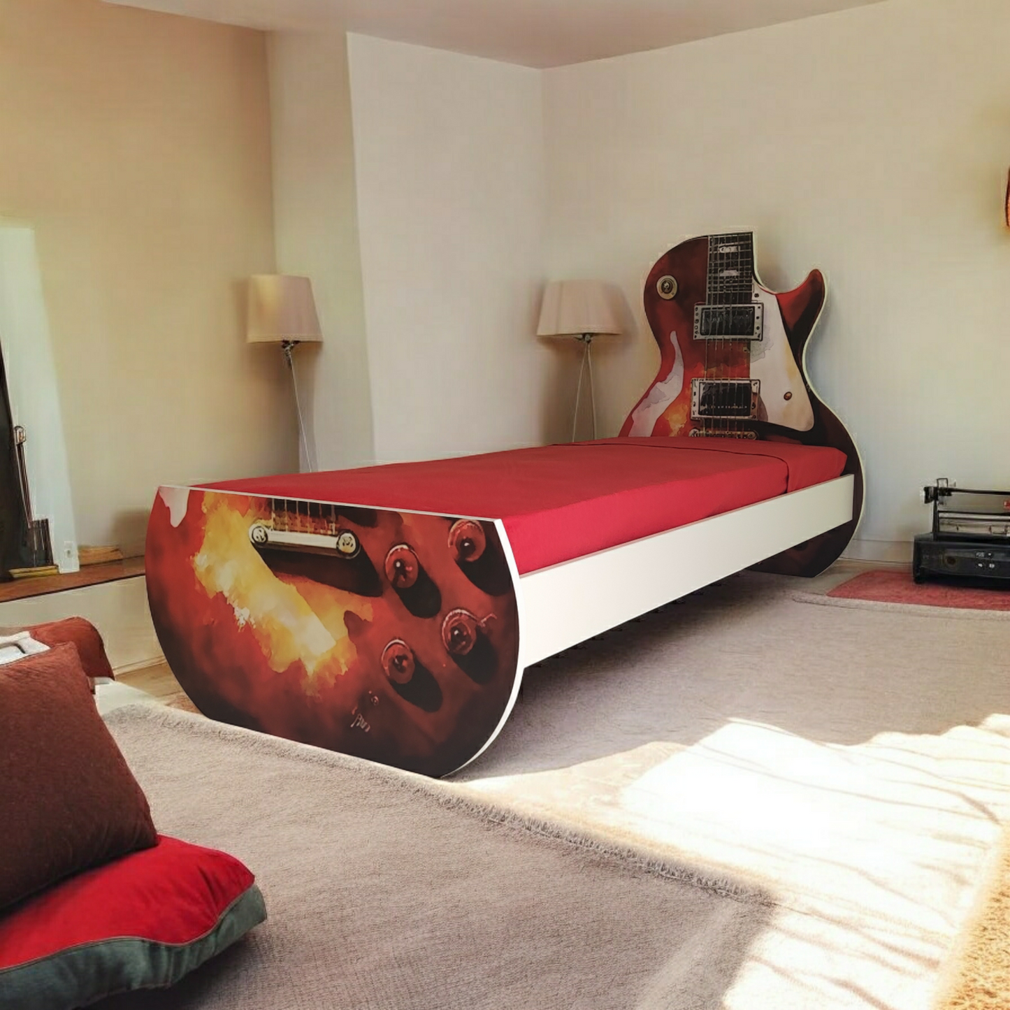 letto chitarra