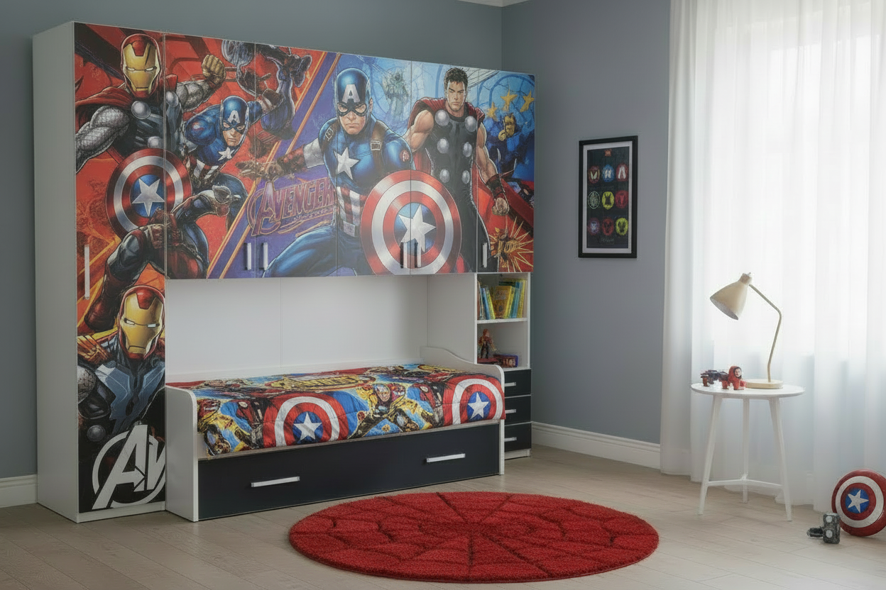 CAMERETTA A PONTE Avengers