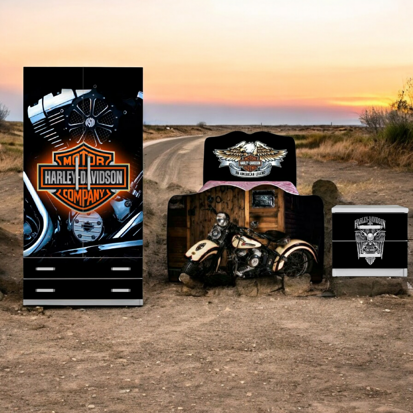Cameretta Completa Harley Davidson