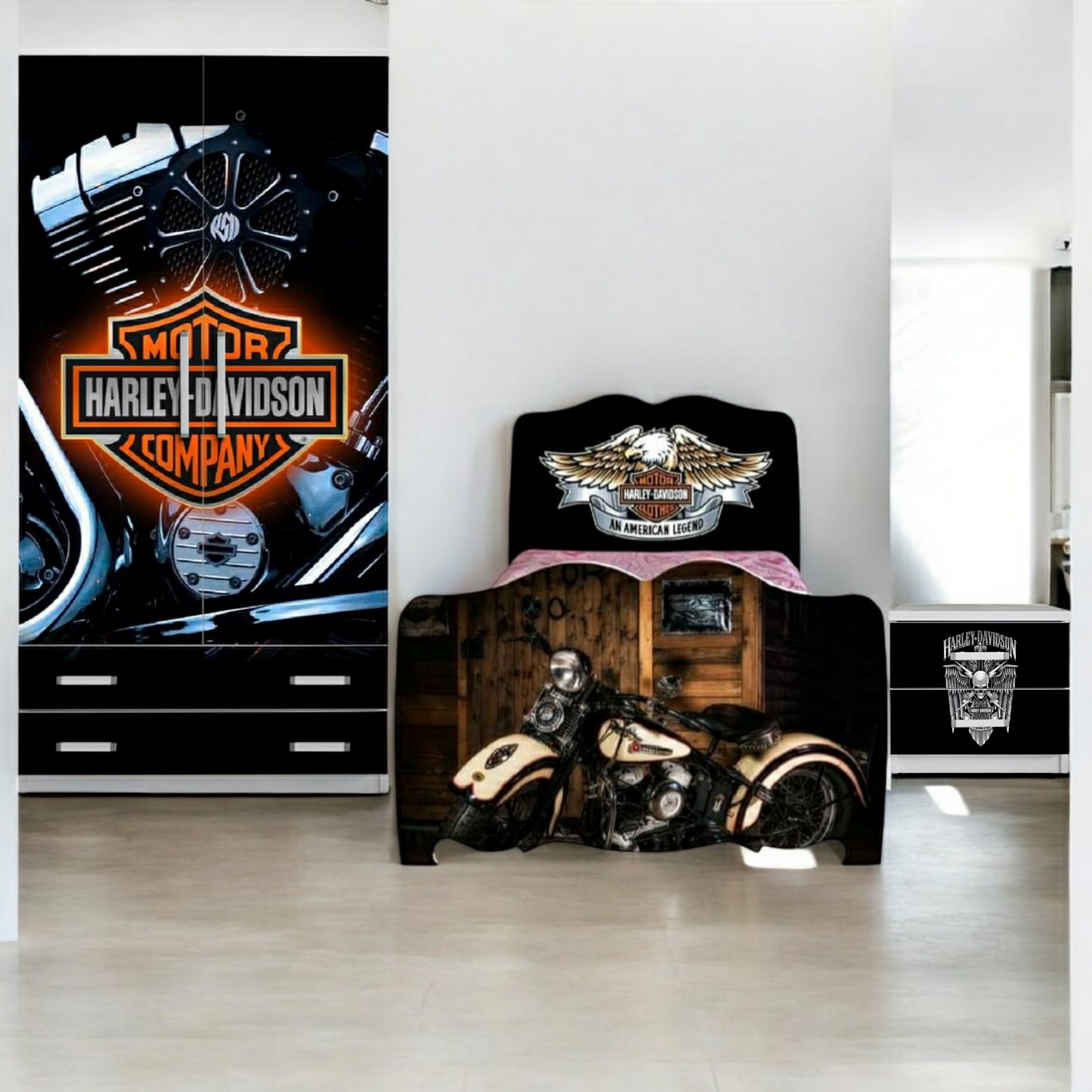 Cameretta Completa Harley Davidson