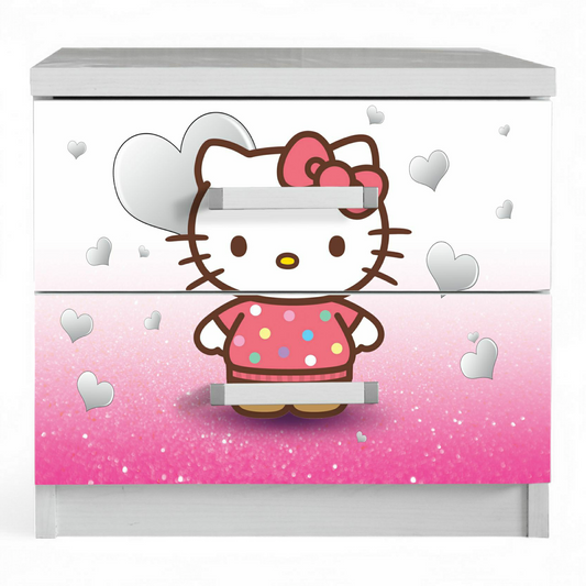 Comodino Hello Kitty Fucsia