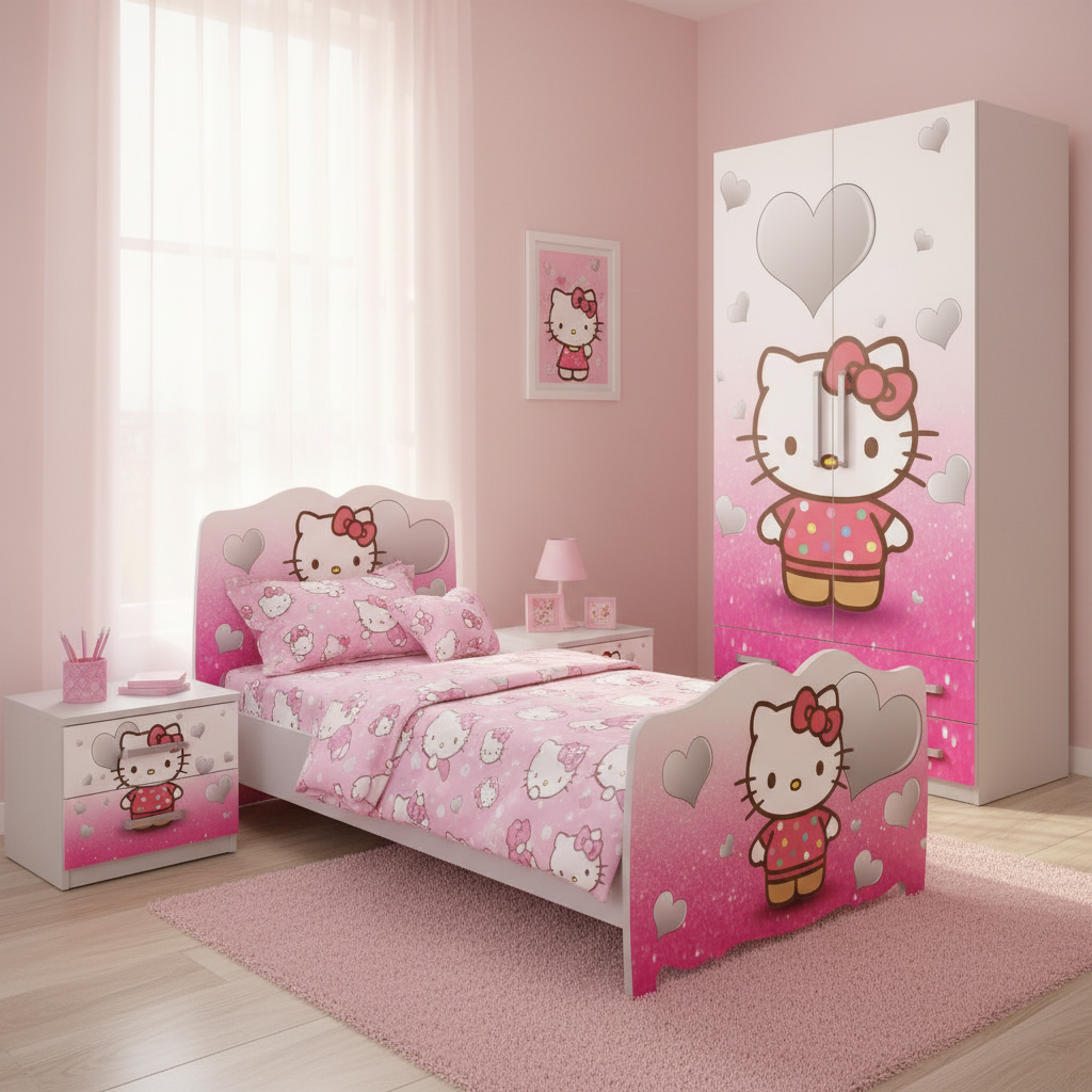 Armadio Hello Kitty Fucsia