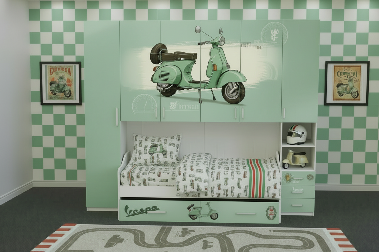 Cameretta a ponte "Ferrari"