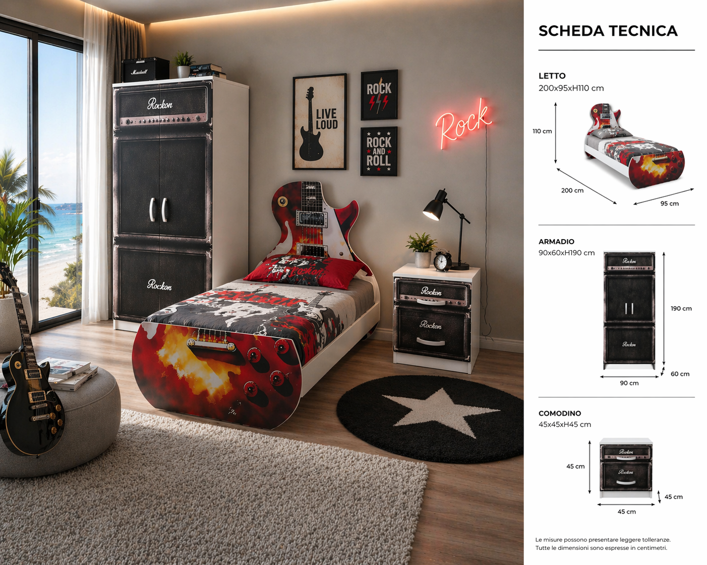 Cameretta Guitar Style