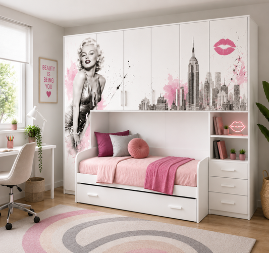 Cameretta a ponte Marilyn Monroe