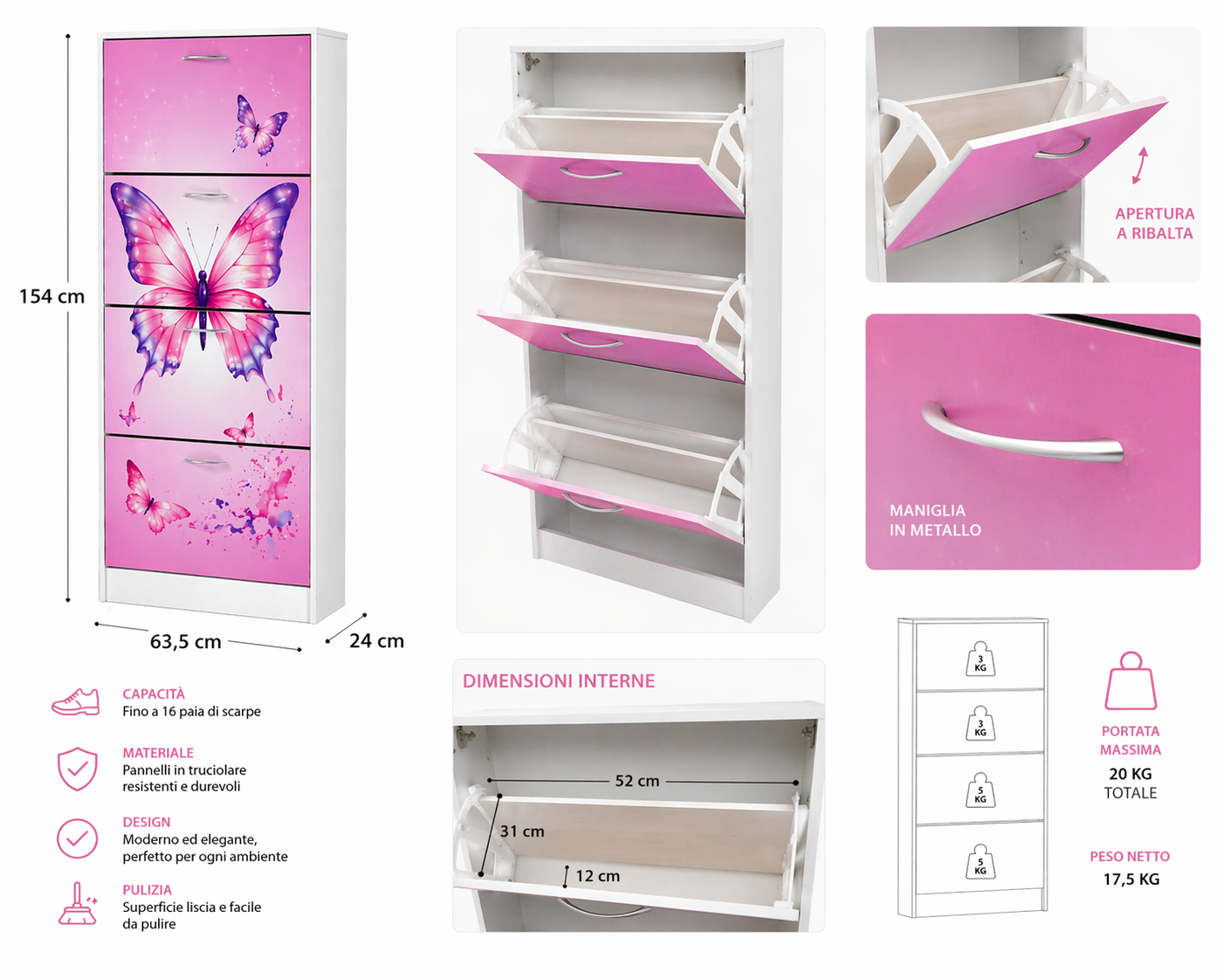 🦋 Butterfly Dream Cabinet