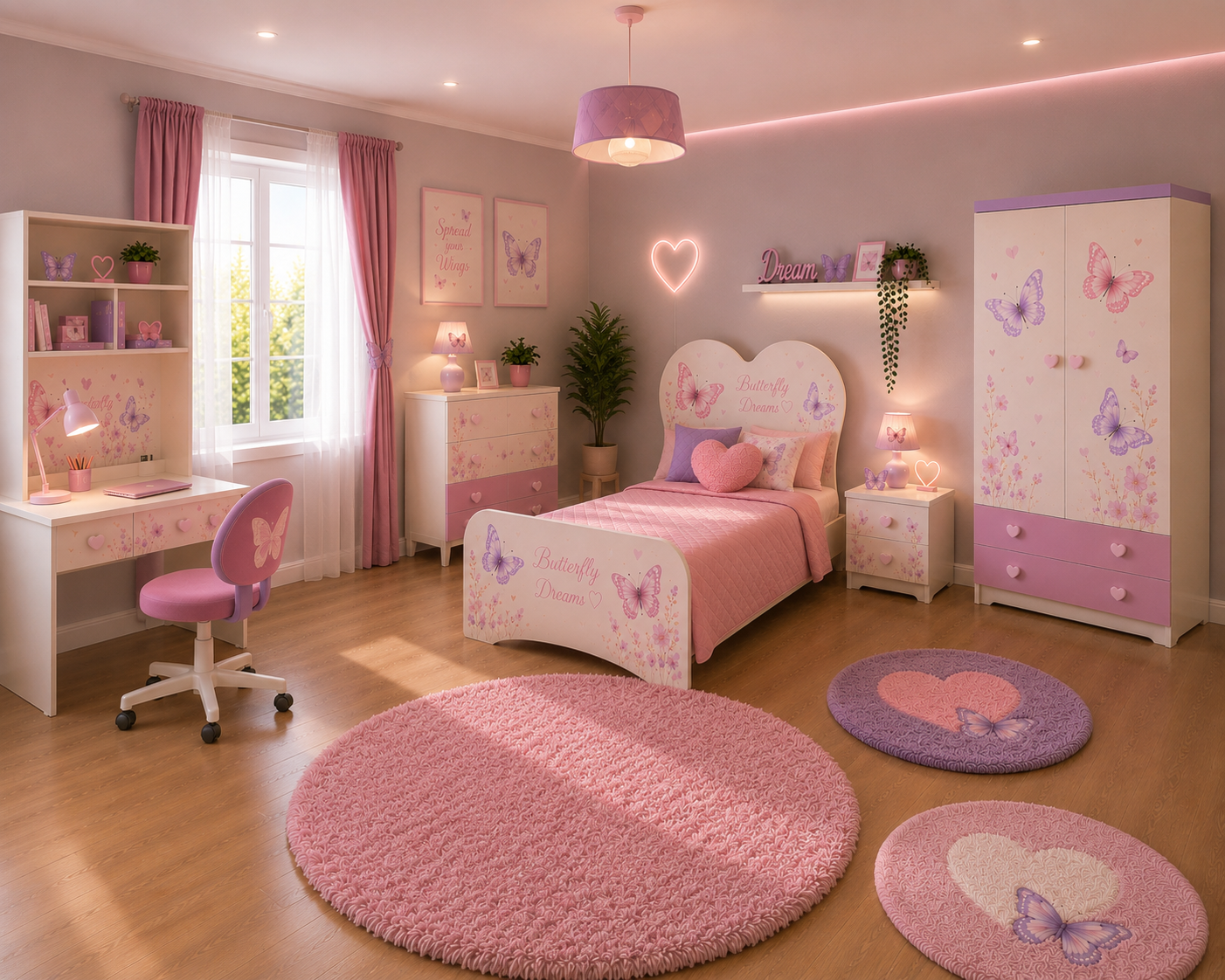 Cameretta Butterfly Dreams Heart Edition