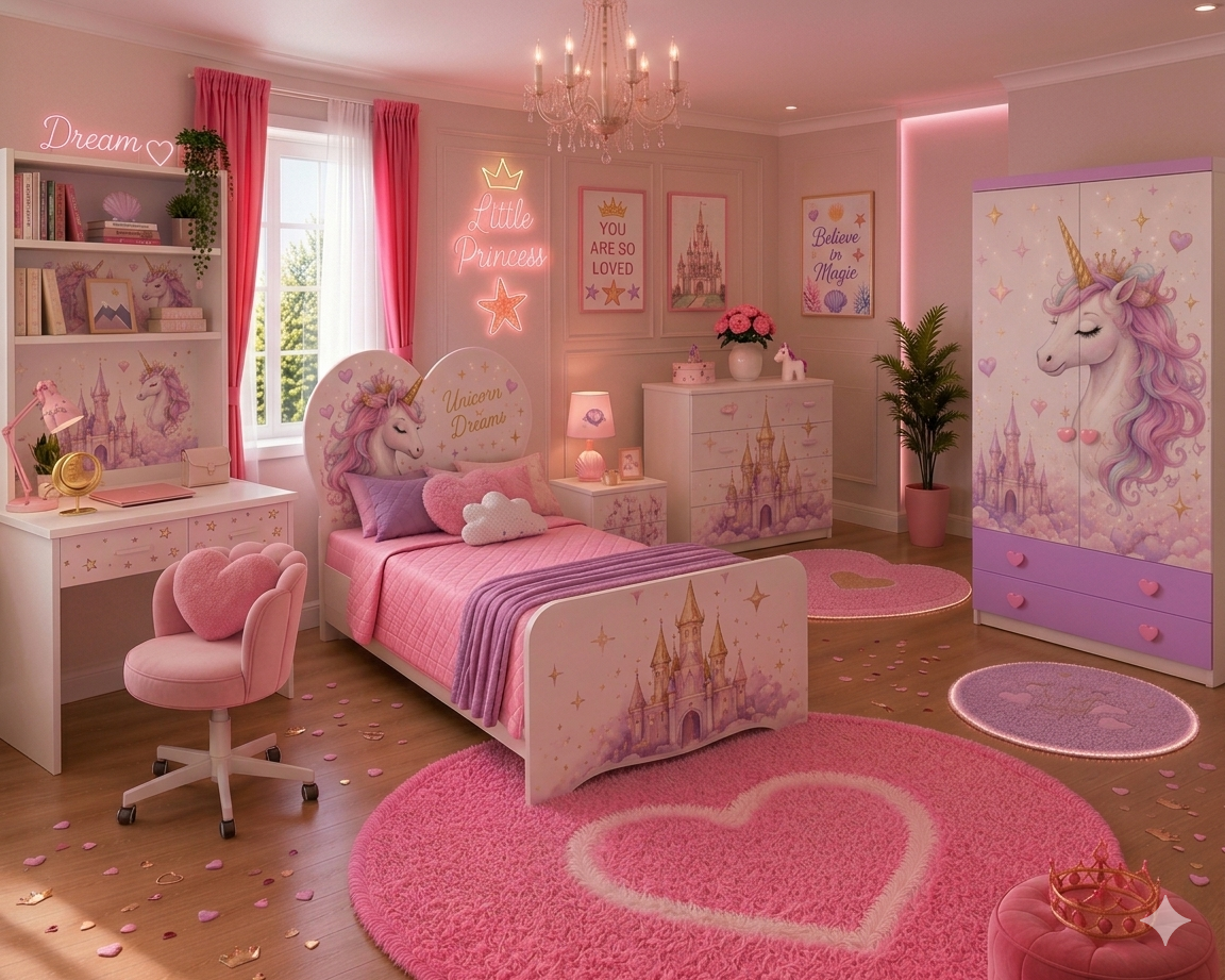 Cameretta Unicorn Dreams Luxury