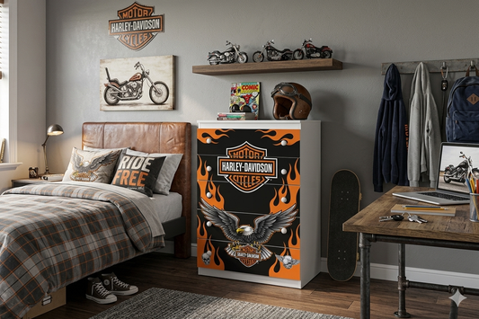 Cassettiera Harley Davidson