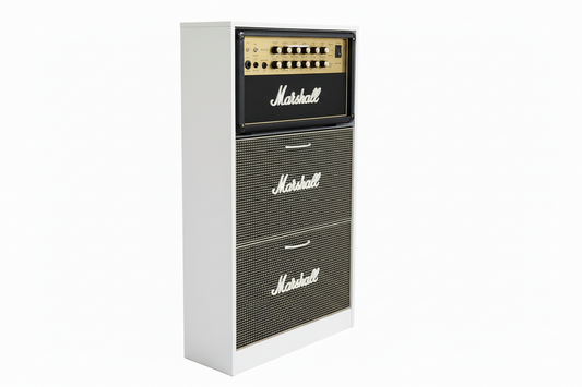 Scarpiera Rock Amplifier Style – Mobile Porta Scarpe Design Music Moderno