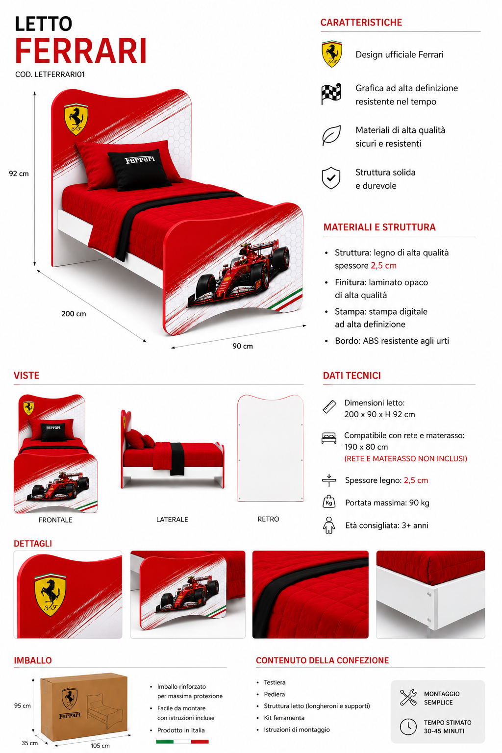 Letto Formula 1