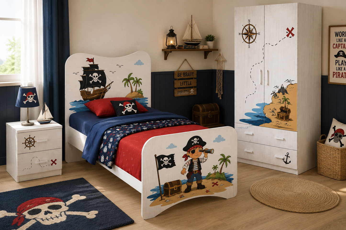 Letto Nave Pirata