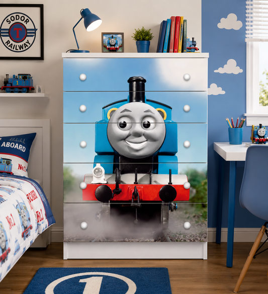 Cassettiera Trenino Thomas