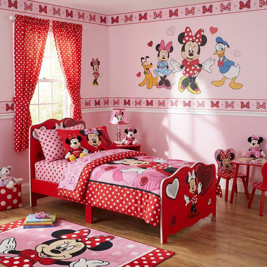 Letto Minnie rosso