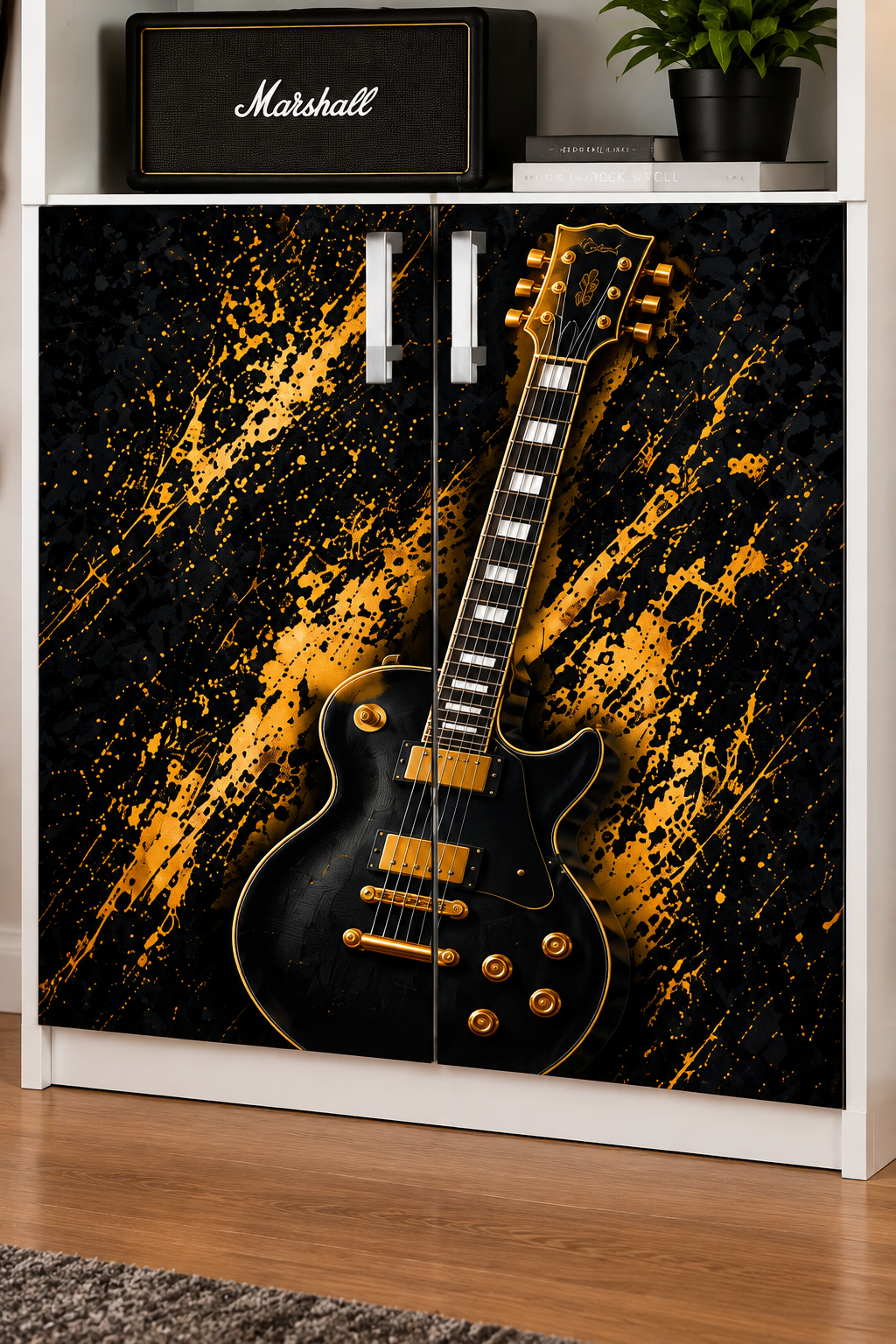 Libreria Rock con Chitarra