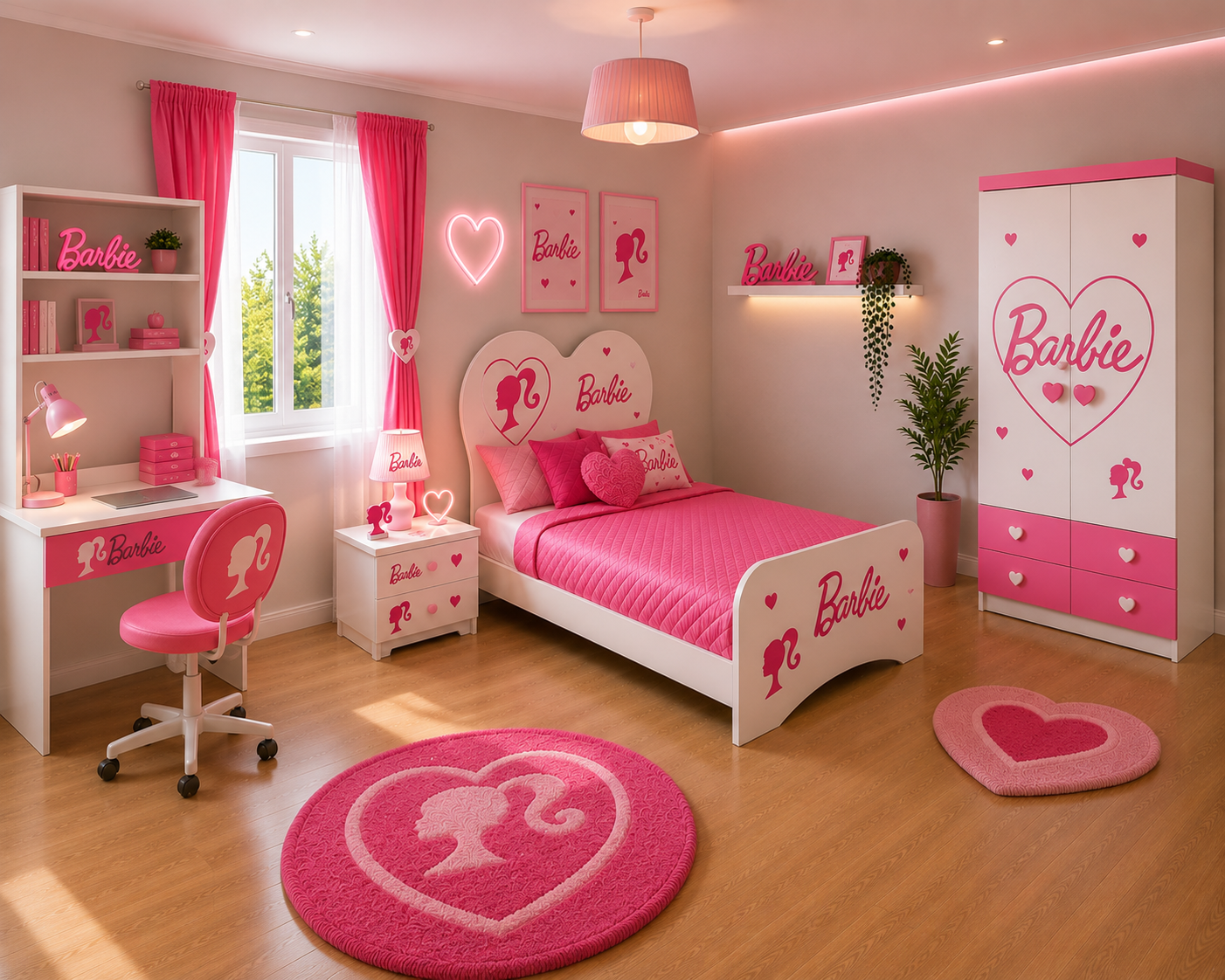 Cameretta "Cuore BARBIE cuore"