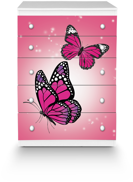 Cassettiera Farfalla