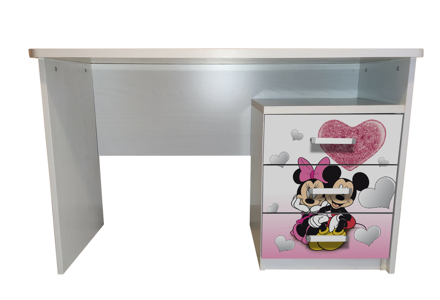 Scrivania con comodino Topolino e Minnie
