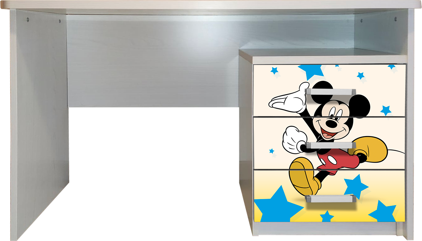 Scrivania con comodino Topolino