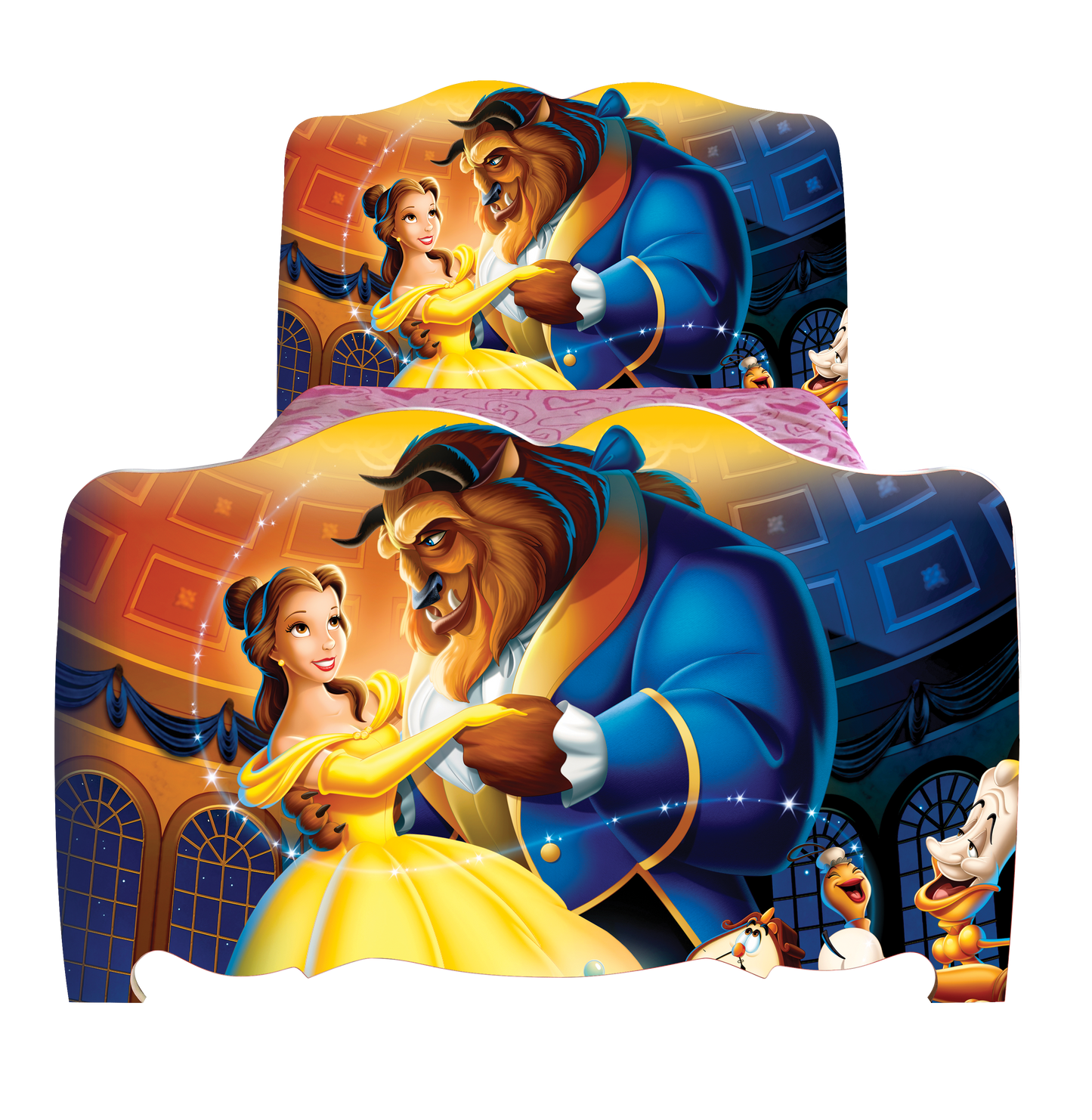 Letto La Bella e la Bestia