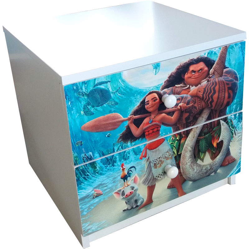 Comodino in Legno Oceania