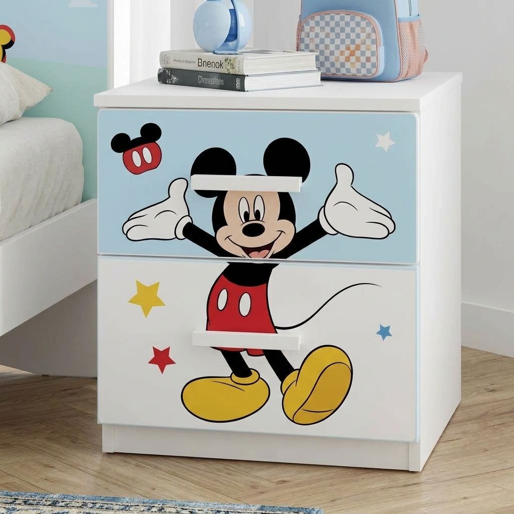 Cameretta Topolino – Letto, Armadio e Comodino