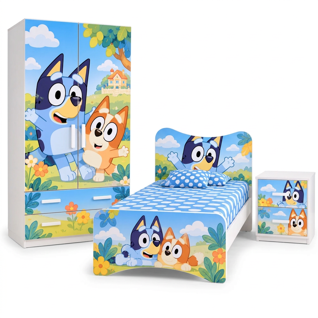 Cameretta Bluey e Bingo – Allegria e Colore per la Cameretta dei Bambini