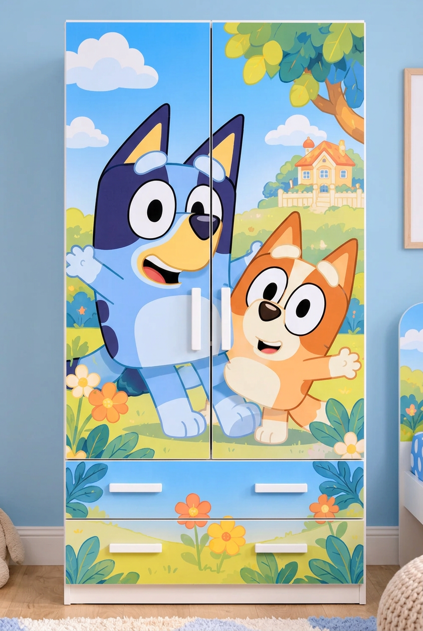 Cameretta Bluey e Bingo – Allegria e Colore per la Cameretta dei Bambini