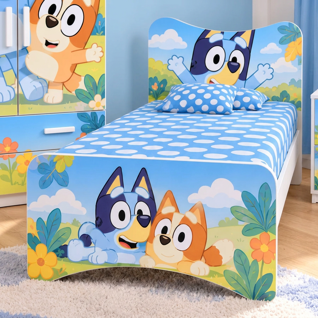 Cameretta Bluey e Bingo – Allegria e Colore per la Cameretta dei Bambini