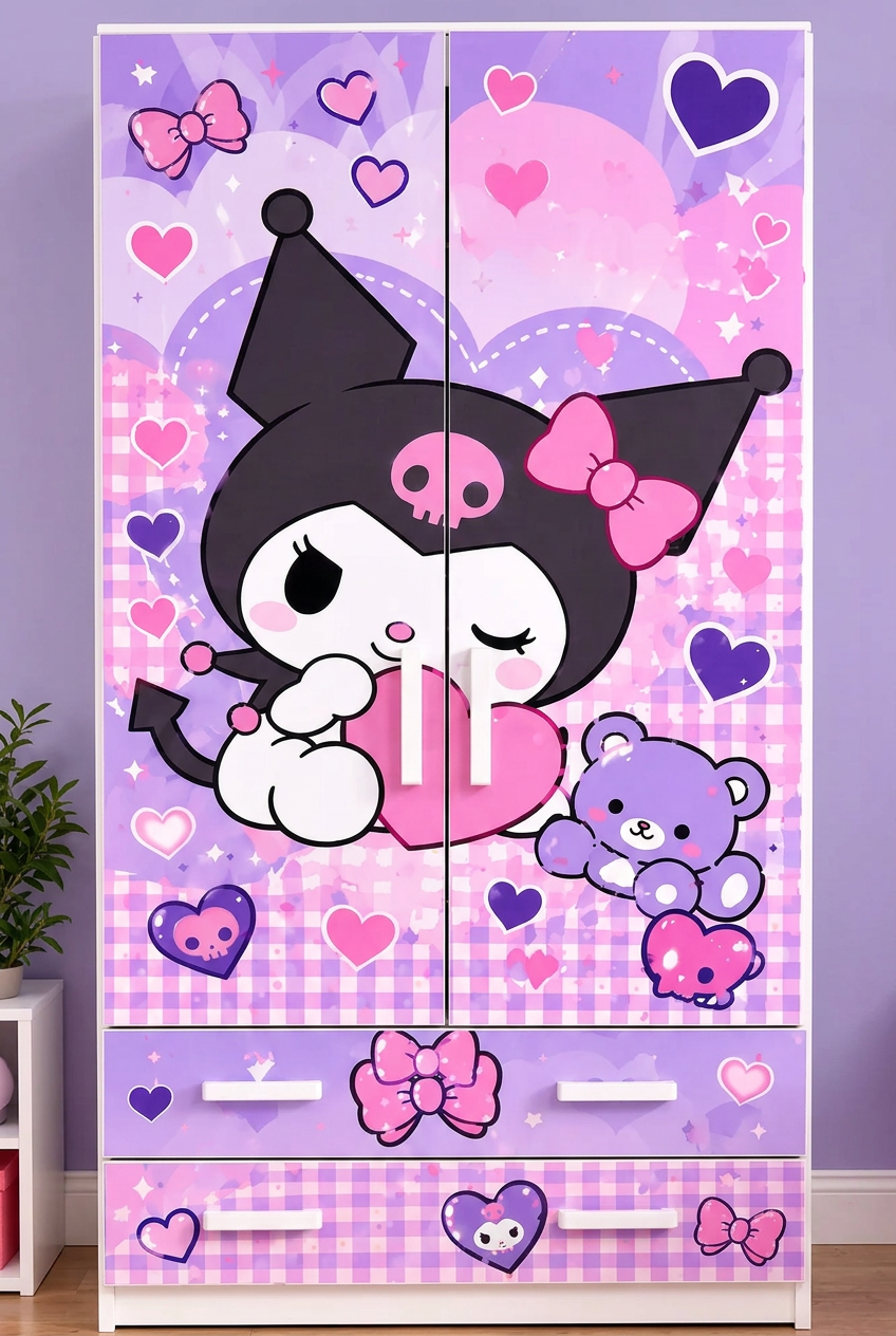 Cameretta Kuromi Pink