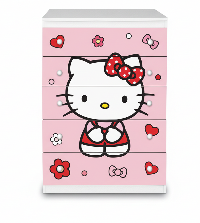 Cassettiera Hello kitty