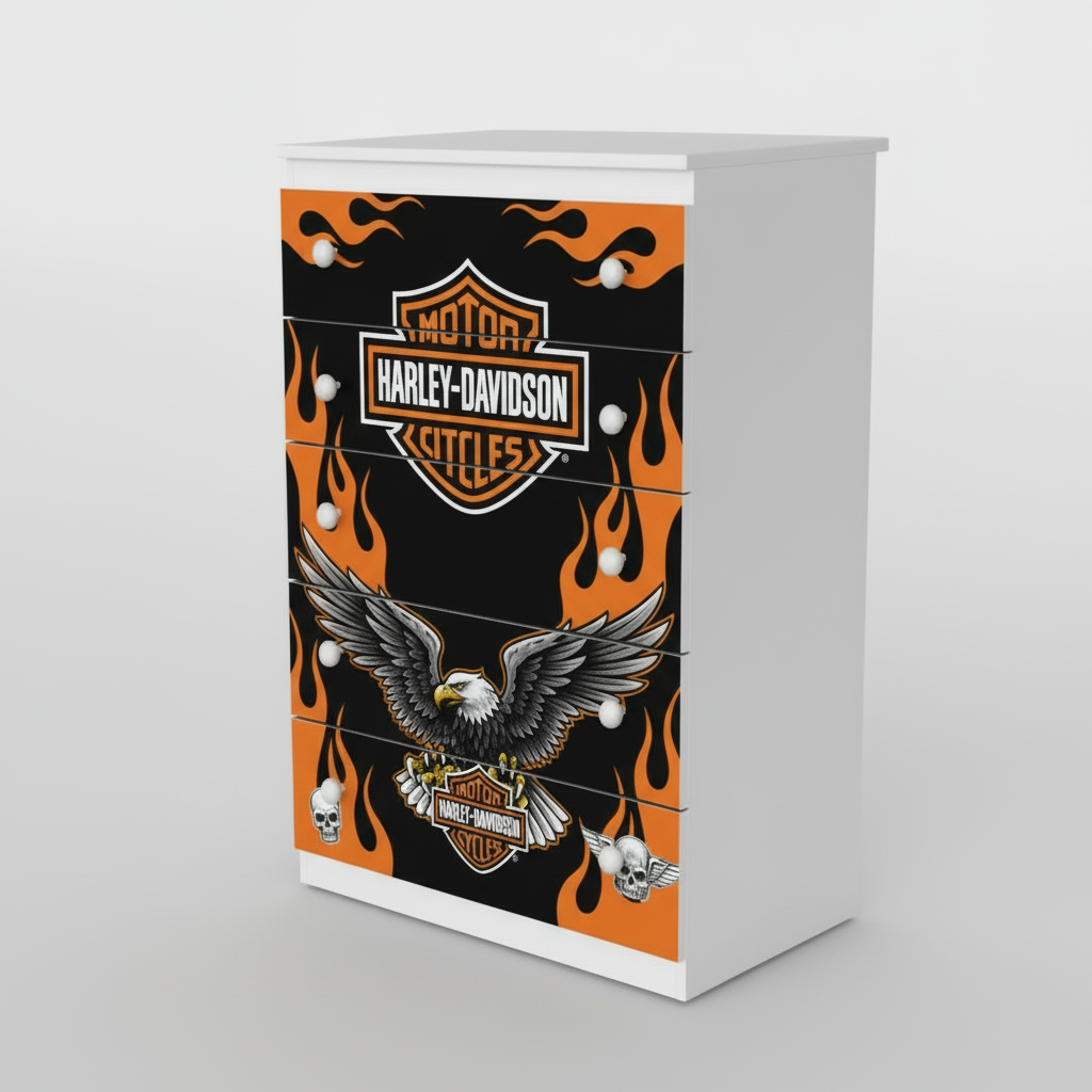 Cassettiera Harley Davidson