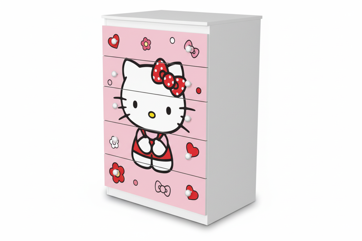 Cassettiera Hello kitty