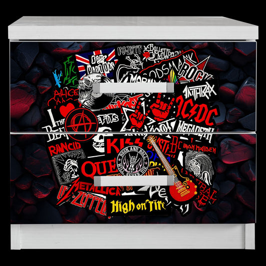 Comodino Chitarra Elettrica rock