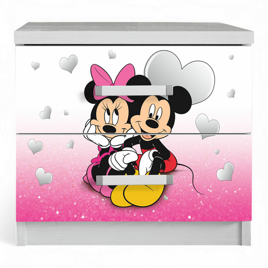Comodino Minnie e Topolino