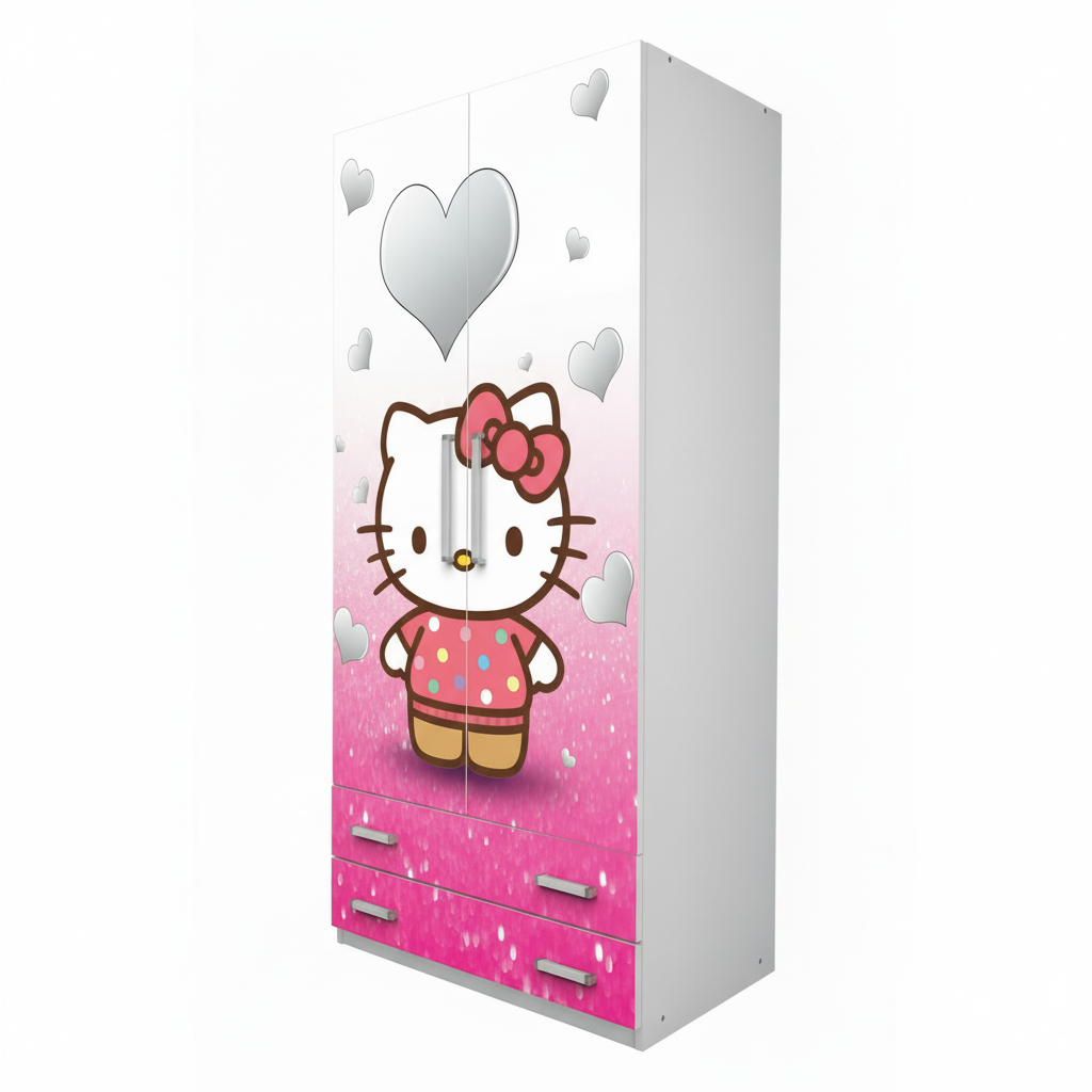 Armadio Hello Kitty Fucsia