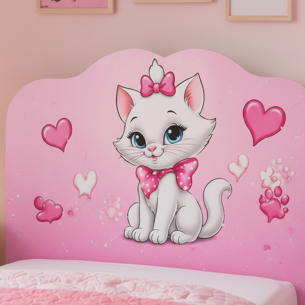 🛏️ Sweet Kitty Room – Cameretta Bambina Tema Gattina