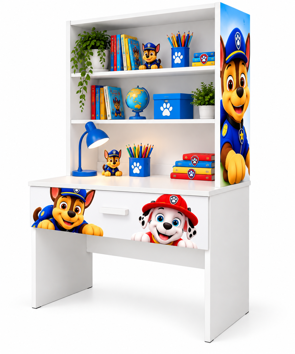 Paw Patrol, Scrivania con Libreria