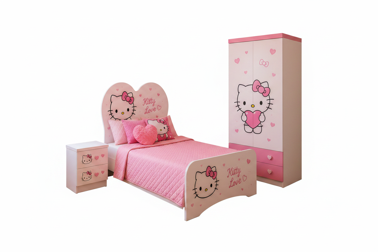 CAMERETTA "Cuore HELLO KITTY "