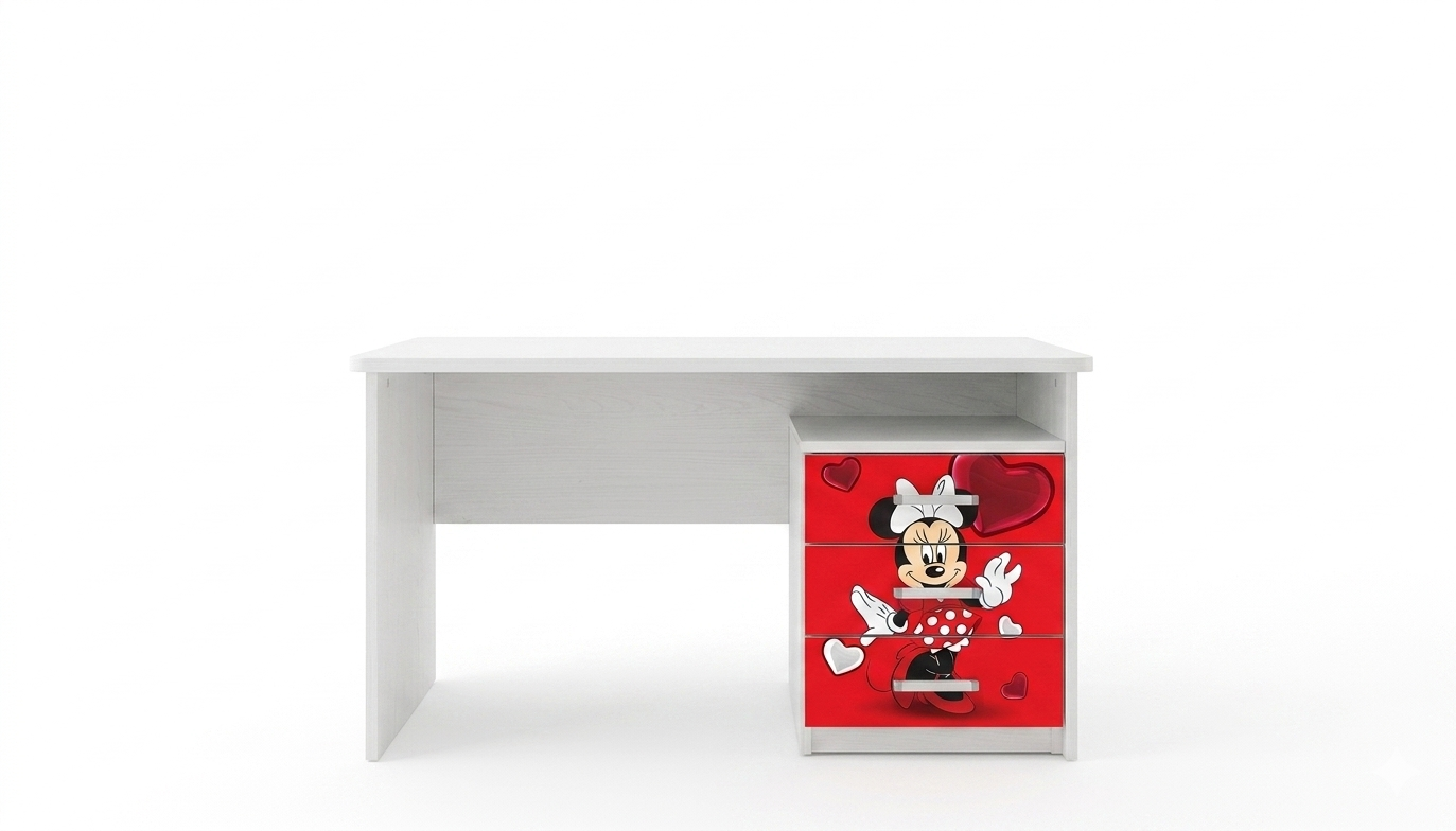 Scrivania con Cassettiera "Minnie"
