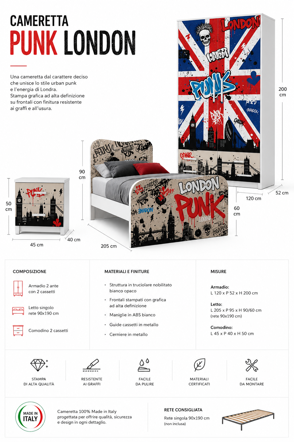 Camera "Punk Londra"