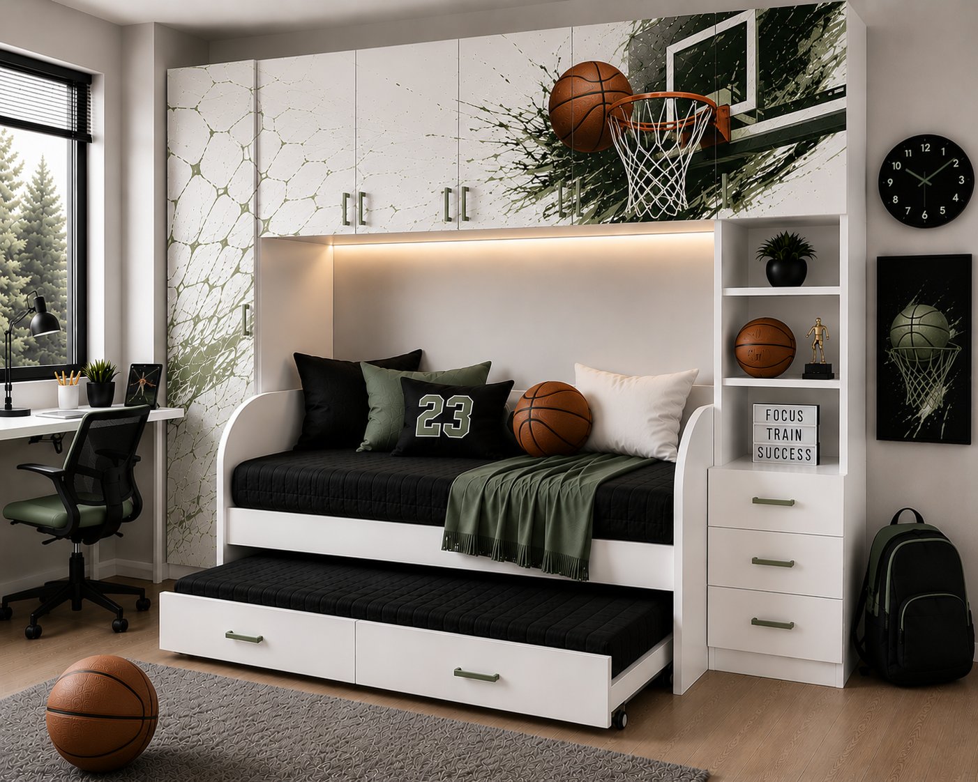 Cameretta a Ponte Basket Power