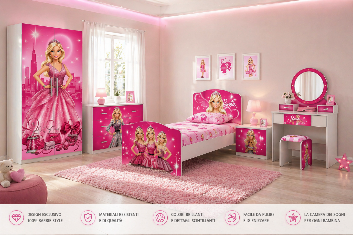 💖Barbie Dream Room