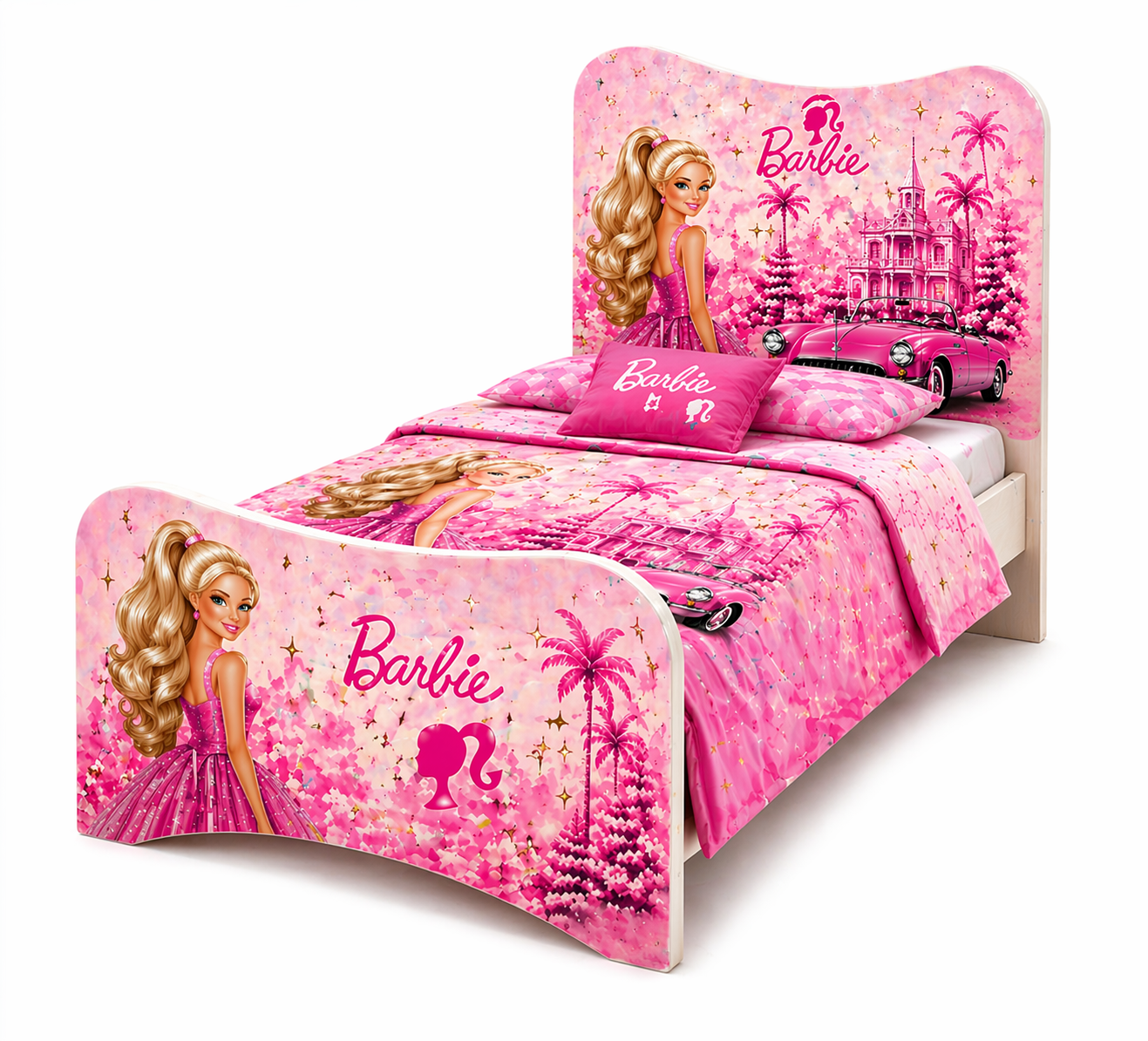 Letto Pink Luxury Dream Room,