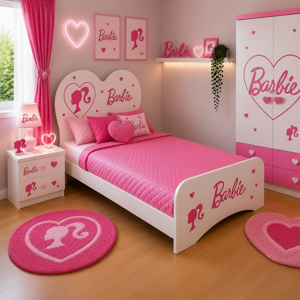 Cameretta "Cuore BARBIE cuore"