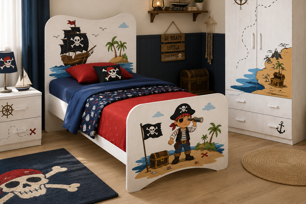 Letto Nave Pirata