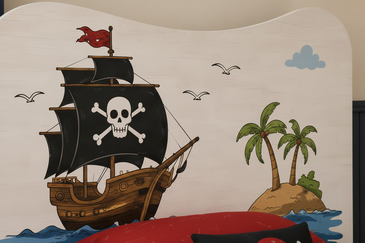 Letto Nave Pirata