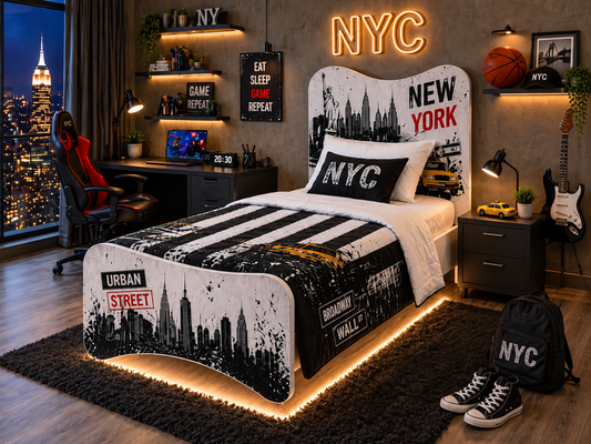 Letto Singolo New York Urban – 90×200 cm