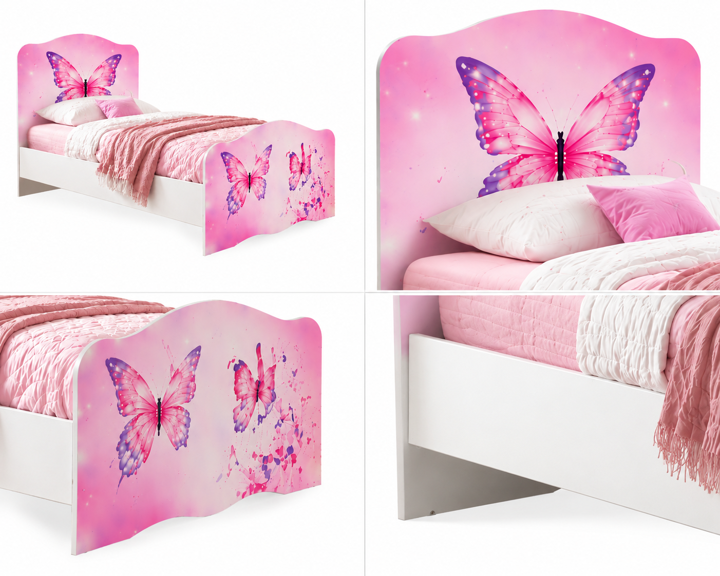 Letto farfalle