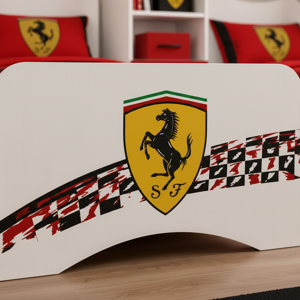 Cameretta a Ponte Racing Luxury – Design Sportivo ed Effetto Showroom